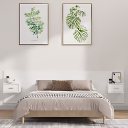 VidaXL 3115724 headboard/footboard White