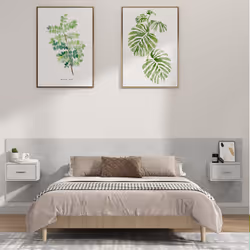 VidaXL 3115727 headboard/footboard Grey