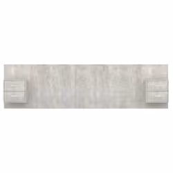 VidaXL 3115743 headboard/footboard Grey - Additional view 4