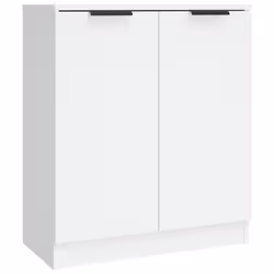 vidaXL 3x Sideboards Engineered Wood Cabinet Home Organiser Multi Colours - white - Additional view 8