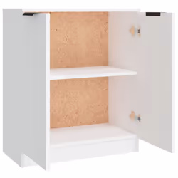 vidaXL 3x Sideboards Engineered Wood Cabinet Home Organiser Multi Colours - white - Additional view 9
