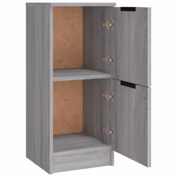 vidaXL 3x Sideboards Engineered Wood Cabinet Home Organiser Multi Colours - Grey sonoma - Additional view 10