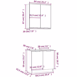 VidaXL 3115866 bathroom furniture set - Additional view 7