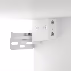 vidaXL 2x Wall Cabinets Engineered Wood Floating Hanging Cabinet Multi Colours - White - Additional view 11