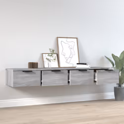 VidaXL 3115898 shelve Wood Grey - Additional view 3
