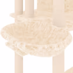 vidaXL Cat Tree with Sisal Scratching Posts 191 cm Cat Climber Multi Colours - cream - Additional view 5