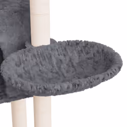 vidaXL Cat Tree with Sisal Scratching Posts 108.5 cm Cat Climber Multi Colours - Dark grey - Additional view 6