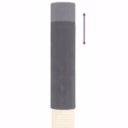 vidaXL Floor to Ceiling Cat Tree 277-303 cm Scratch Tower Tree Multi Colours - Dark grey - Additional view 6