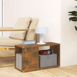 vidaXL TV Cabinet TV Stand Media TV Unit Entertainment Centre Engineered Wood - Smoked oak - Additional view 2