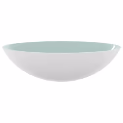 vidaXL Basin Glass Bathroom Washroom Sink Bowl Plumbing Fixture Multi Colours - White