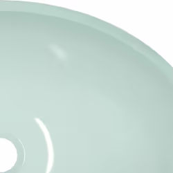 vidaXL Basin Glass Bathroom Washroom Sink Bowl Plumbing Fixture Multi Colours - White - Additional view 5