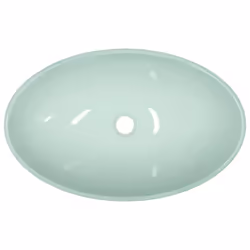 vidaXL Basin Tempered Glass Bathroom Sink Basin Plumbing Fixture Multi Colours - White - Additional view 4