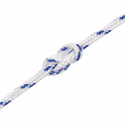 Marine Rope Dock Coil Boat Line Polypropylene Rope Multi Sizes Multi Colours - white and blue, 2 mm/ 25 m - Additional view 4