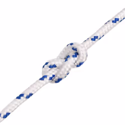 Marine Rope Dock Coil Boat Line Polypropylene Rope Multi Sizes Multi Colours - white and blue, 4 mm/ 100 m - Additional view 4