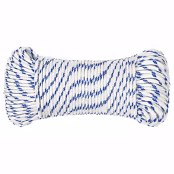 Marine Rope Dock Coil Boat Line Polypropylene Rope Multi Sizes Multi Colours - white and blue, 5 mm/ 50 m - Additional view 2