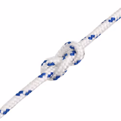 Marine Rope Dock Coil Boat Line Polypropylene Rope Multi Sizes Multi Colours - white and blue, 5 mm/ 250 m - Additional view 4