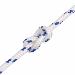 Marine Rope Dock Coil Boat Line Polypropylene Rope Multi Sizes Multi Colours - white and blue, 8 mm/ 25 m - Additional view 4