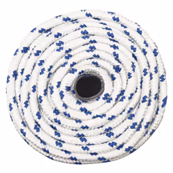 Marine Rope Dock Coil Boat Line Polypropylene Rope Multi Sizes Multi Colours - white and blue, 12 mm/ 100 m - Additional view 2
