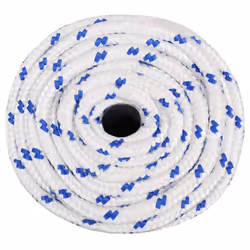 Marine Rope Dock Coil Boat Line Polypropylene Rope Multi Sizes Multi Colours - white and blue, 16 mm/ 25 m - Additional view 2
