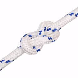 Marine Rope Dock Coil Boat Line Polypropylene Rope Multi Sizes Multi Colours - white and blue, 20 mm/ 100 m - Additional view 4