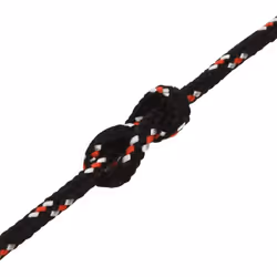 Marine Rope Dock Coil Boat Line Polypropylene Rope Multi Sizes Multi Colours - black and red, 3 mm/ 500 m - Additional view 4