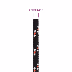 Marine Rope Dock Coil Boat Line Polypropylene Rope Multi Sizes Multi Colours - black and red, 3 mm/ 500 m - Additional view 5