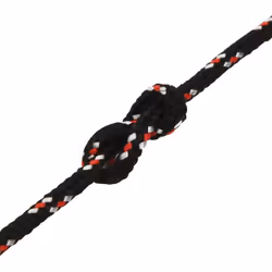 Marine Rope Dock Coil Boat Line Polypropylene Rope Multi Sizes Multi Colours - black and red, 4 mm/ 250 m - Additional view 4