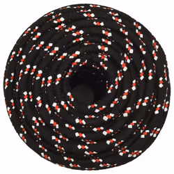 Marine Rope Dock Coil Boat Line Polypropylene Rope Multi Sizes Multi Colours - black and red, 14 mm/ 25 m - Additional view 2