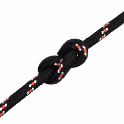 Marine Rope Dock Coil Boat Line Polypropylene Rope Multi Sizes Multi Colours - black and red, 16 mm/ 25 m - Additional view 4