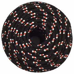 Marine Rope Dock Coil Boat Line Polypropylene Rope Multi Sizes Multi Colours - black and red, 18 mm/ 25 m - Additional view 2