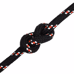 Marine Rope Dock Coil Boat Line Polypropylene Rope Multi Sizes Multi Colours - black and red, 20 mm/ 100 m - Additional view 4