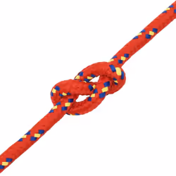 Marine Rope Dock Coil Boat Line Polypropylene Rope Multi Sizes Multi Colours - red, 12 mm/ 25 m - Additional view 4
