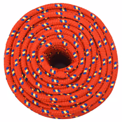 Marine Rope Dock Coil Boat Line Polypropylene Rope Multi Sizes Multi Colours - red, 12 mm/ 100 m - Additional view 2