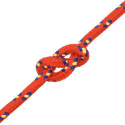 Marine Rope Dock Coil Boat Line Polypropylene Rope Multi Sizes Multi Colours - red, 14 mm/ 25 m - Additional view 4