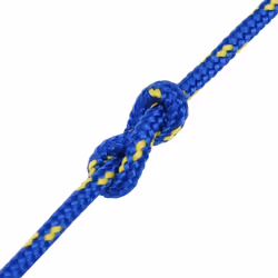 Marine Rope Dock Coil Boat Line Polypropylene Rope Multi Sizes Multi Colours - blue, 4 mm/ 500 m - Additional view 4