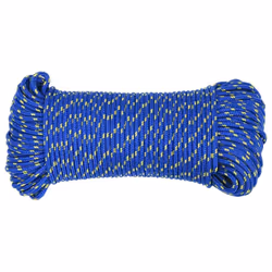 Marine Rope Dock Coil Boat Line Polypropylene Rope Multi Sizes Multi Colours - blue, 5 mm/ 25 m - Additional view 2