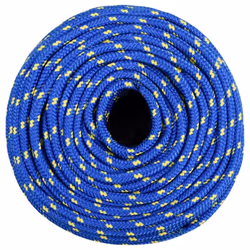 Marine Rope Dock Coil Boat Line Polypropylene Rope Multi Sizes Multi Colours - blue, 8 mm/ 25 m
