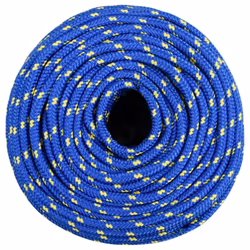 Marine Rope Dock Coil Boat Line Polypropylene Rope Multi Sizes Multi Colours - blue, 8 mm/ 50 m - Additional view 2