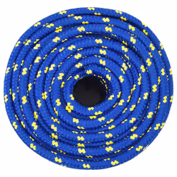 Marine Rope Dock Coil Boat Line Polypropylene Rope Multi Sizes Multi Colours - blue, 14 mm/ 25 m - Additional view 2