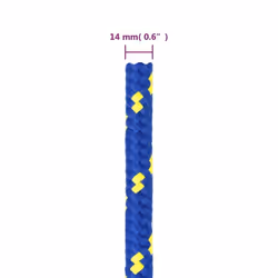 Marine Rope Dock Coil Boat Line Polypropylene Rope Multi Sizes Multi Colours - blue, 14 mm/ 25 m - Additional view 5