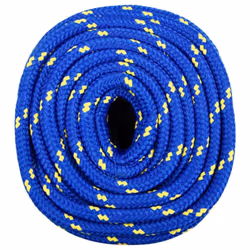 Marine Rope Dock Coil Boat Line Polypropylene Rope Multi Sizes Multi Colours - blue, 18 mm/ 100 m