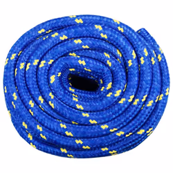 Marine Rope Dock Coil Boat Line Polypropylene Rope Multi Sizes Multi Colours - blue, 20 mm/ 100 m