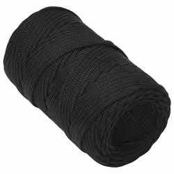 Marine Rope Dock Coil Boat Line Polypropylene Rope Multi Sizes Multi Colours - black, 2 mm/ 500 m - Additional view 2