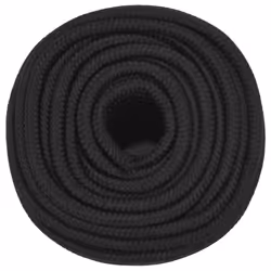 Marine Rope Dock Coil Boat Line Polypropylene Rope Multi Sizes Multi Colours - black, 12 mm/ 25 m - Additional view 2