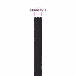 Marine Rope Dock Coil Boat Line Polypropylene Rope Multi Sizes Multi Colours - black, 14 mm/ 100 m - Additional view 5