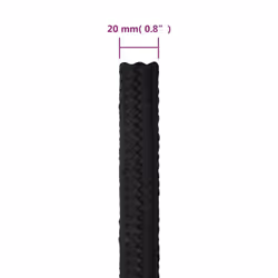 Marine Rope Dock Coil Boat Line Polypropylene Rope Multi Sizes Multi Colours - black, 20 mm/ 50 m - Additional view 5