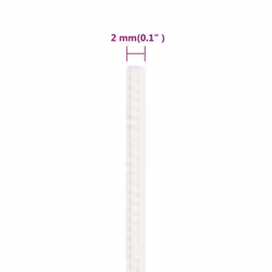 Marine Rope Dock Coil Boat Line Polypropylene Rope Multi Sizes Multi Colours - white, 2 mm/ 25 m - Additional view 5