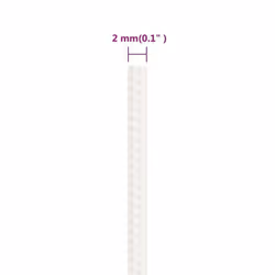 Marine Rope Dock Coil Boat Line Polypropylene Rope Multi Sizes Multi Colours - white, 2 mm/ 50 m - Additional view 3