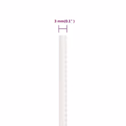 Marine Rope Dock Coil Boat Line Polypropylene Rope Multi Sizes Multi Colours - white, 3 mm/ 500 m - Additional view 3