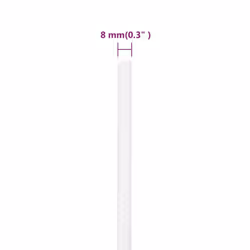 Marine Rope Dock Coil Boat Line Polypropylene Rope Multi Sizes Multi Colours - white, 8 mm/ 25 m